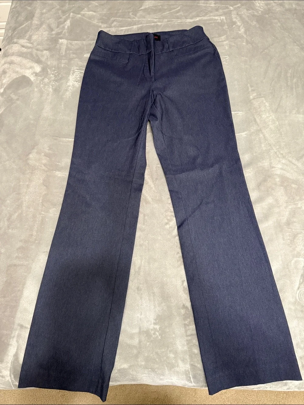 Women's Navy Straight/Wide-Leg Trousers item 72513